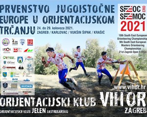 Prvenstvo jugoistočne Europe u orijentacijskom trčanju u Zagrebu